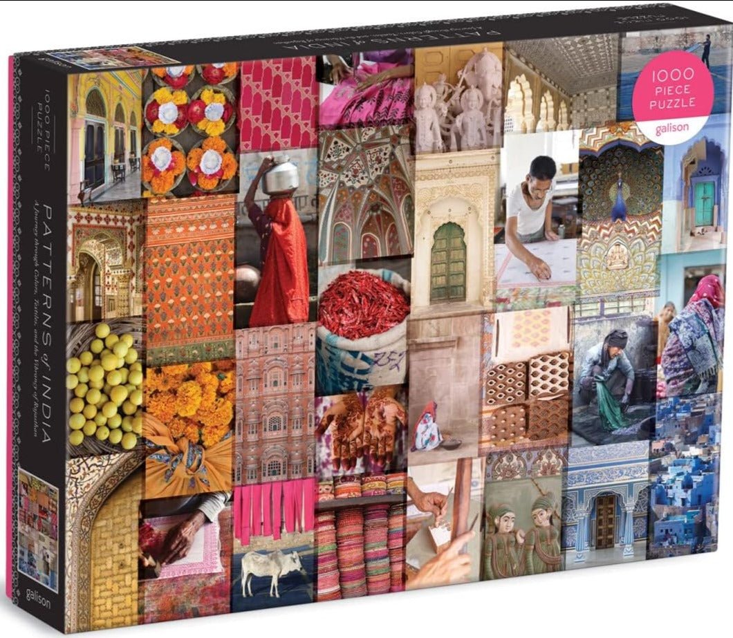 India színei Galison 1000 darabos kirakó puzzle (GA - M012121B1) - puzzlegarden