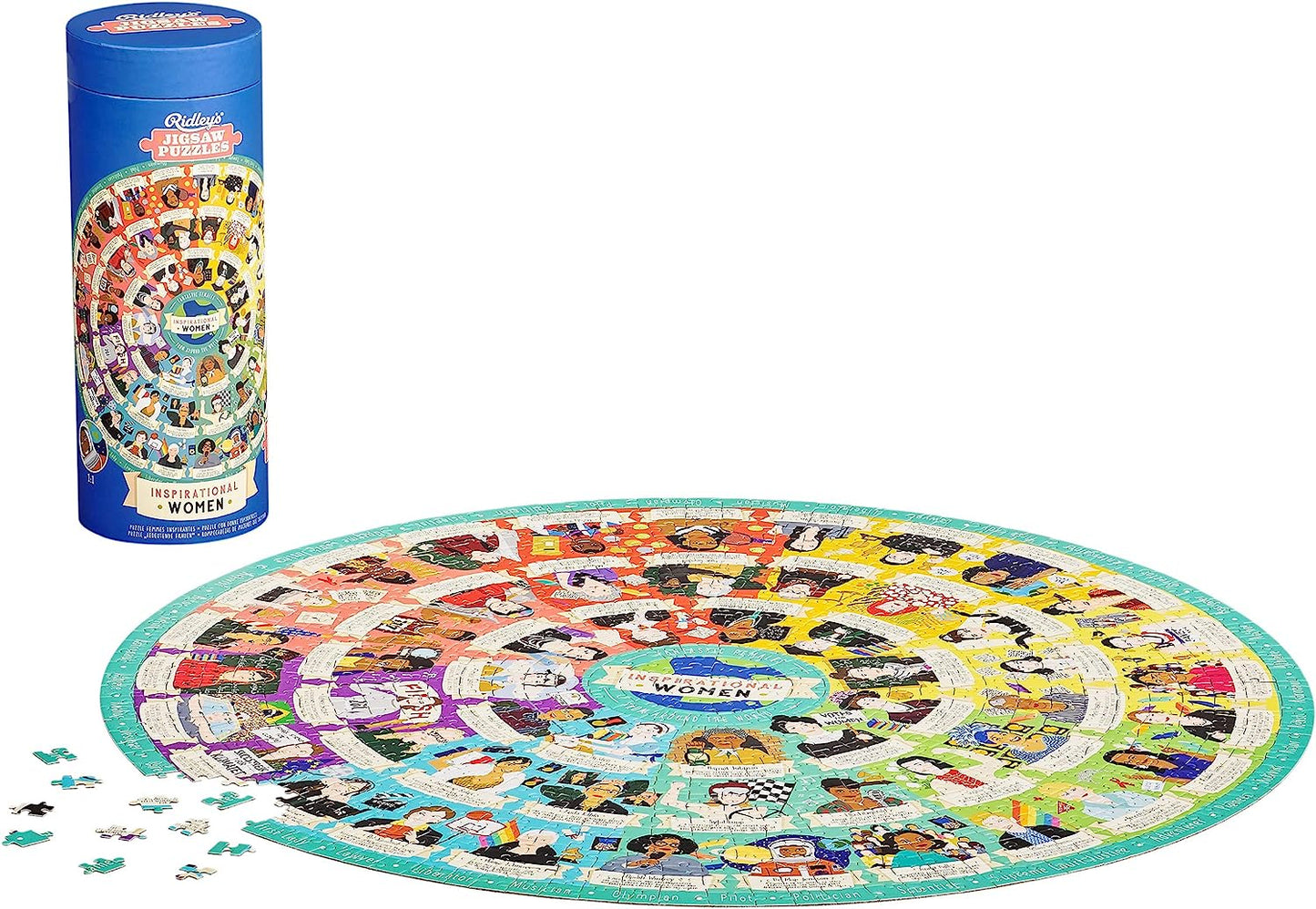 Inspiráló Nők - díszdobozban Ridley's Games 1000 darabos kirakó puzzle (GA - JIG046) - puzzlegarden