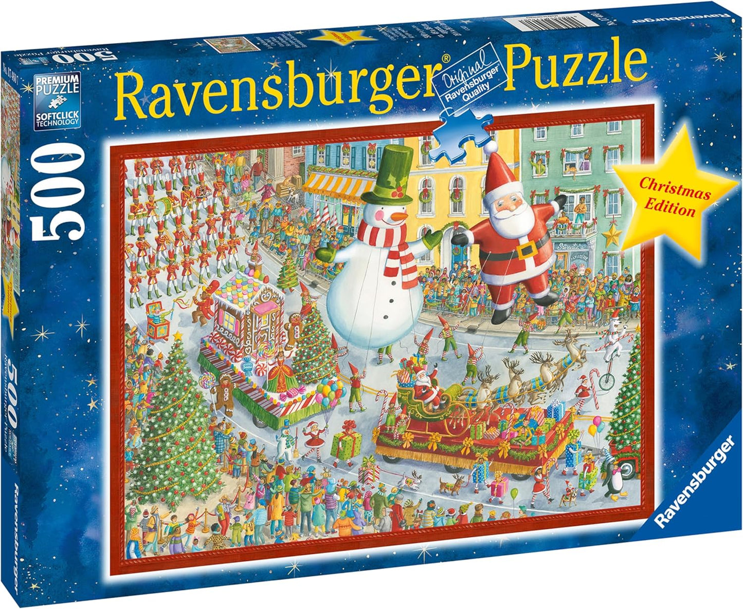 Itt a karácsony! Ravensburger 500 darabos kirakó puzzle (RA - 17460) - puzzlegarden