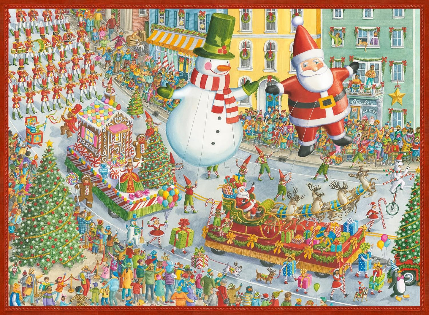 Itt a karácsony! Ravensburger 500 darabos kirakó puzzle (RA - 17460) - puzzlegarden