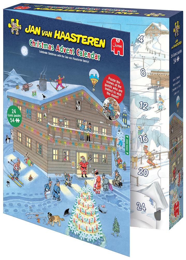 Jan van Haasteren – Adventi naptár 2025 Jumbo 54 darabos kirakó puzzle (JU - 1110100708) - puzzlegarden