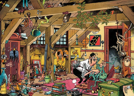 Jan van Haasteren - Az Agglegény Jumbo 1000 darabos kirakó puzzle (JU - 1110100315) - puzzlegarden