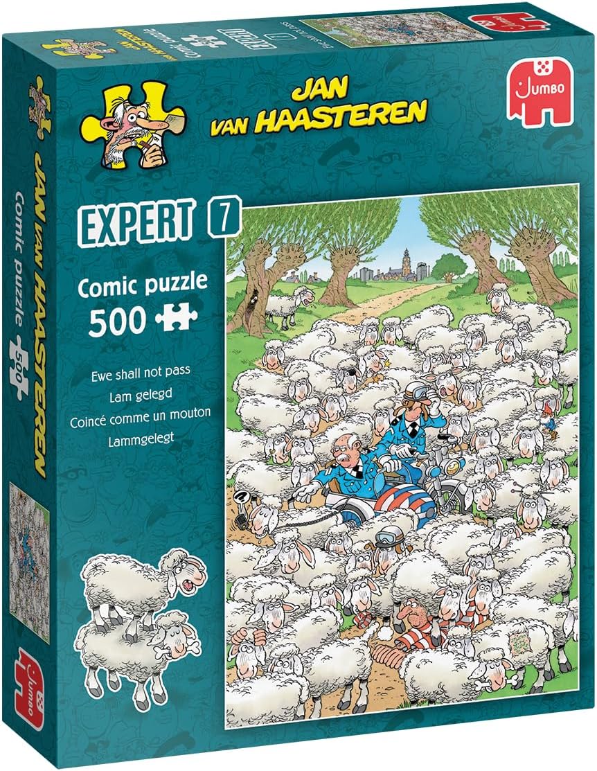 Jan van Haasteren Expert 7 – Juh, itt nem jutsz át! Jumbo 500 darabos kirakó puzzle (JU - 1110100525) - puzzlegarden