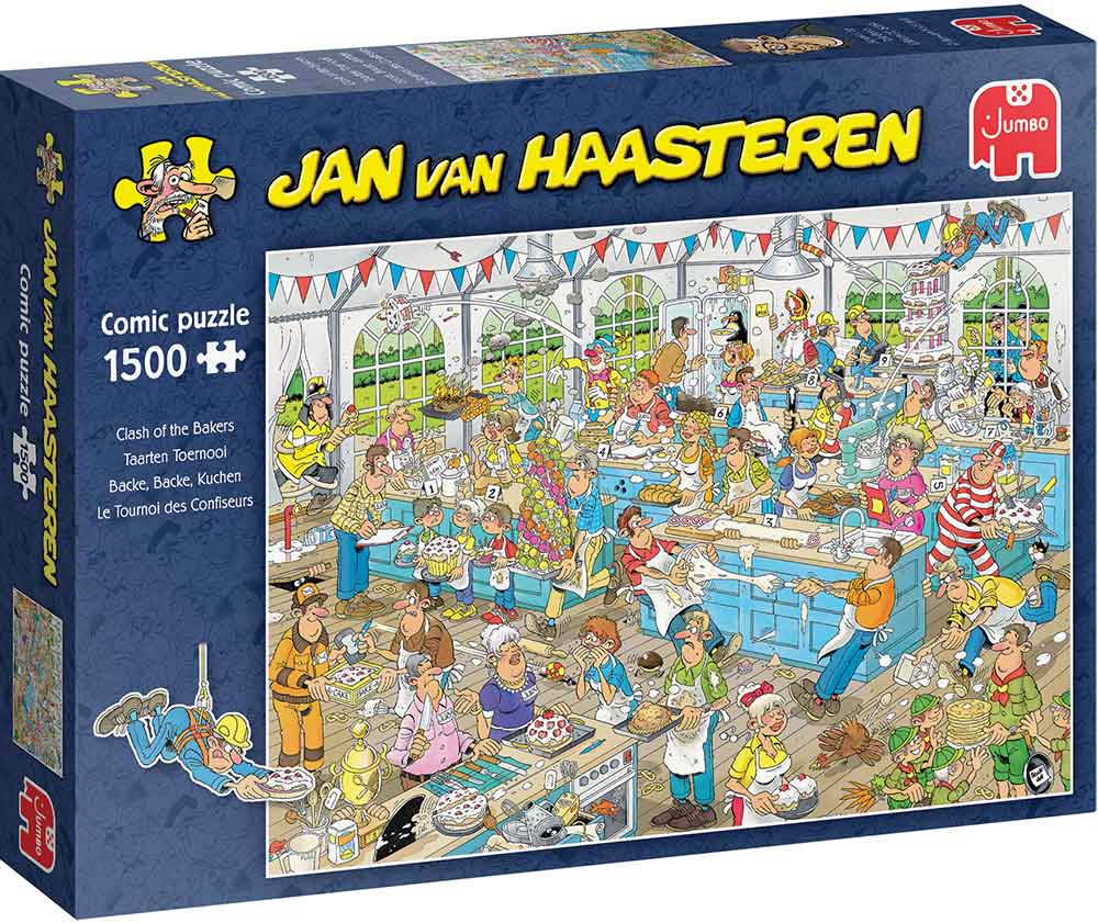 Jan van Haasteren – Sütimester Jumbo 1500 darabos kirakó puzzle (JU - 1110100636) - puzzlegarden