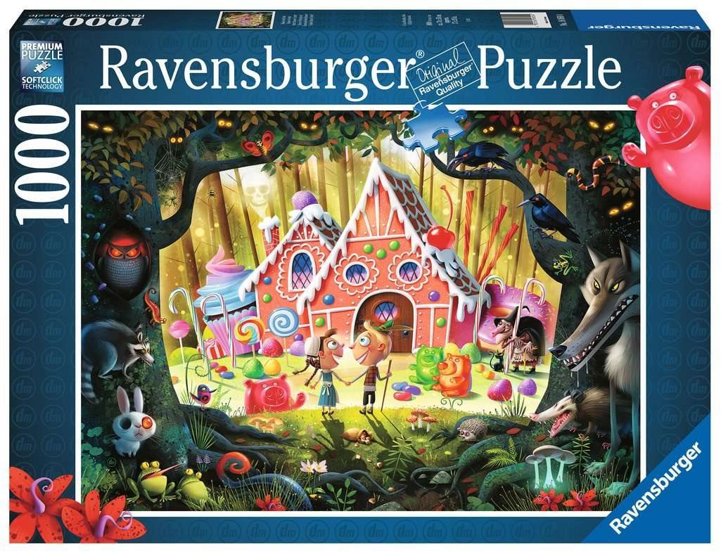Jancsi és Juliska, vigyázzatok! Ravensburger 1000 darabos kirakó puzzle (RA - 16950) - puzzlegarden