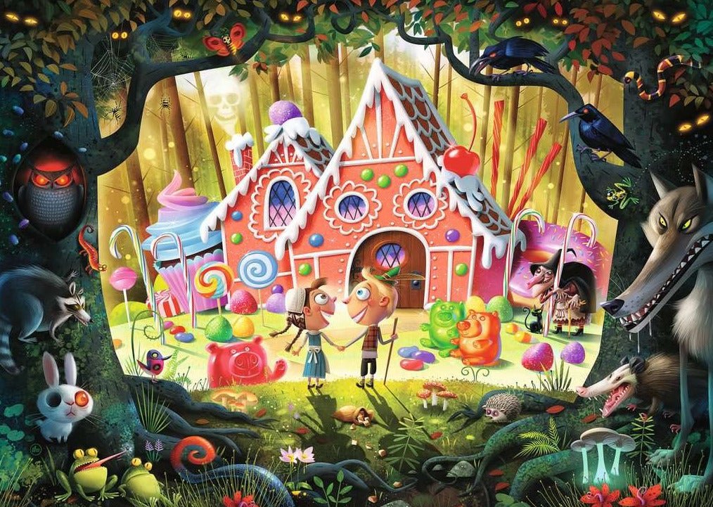 Jancsi és Juliska, vigyázzatok! Ravensburger 1000 darabos kirakó puzzle (RA - 16950) - puzzlegarden