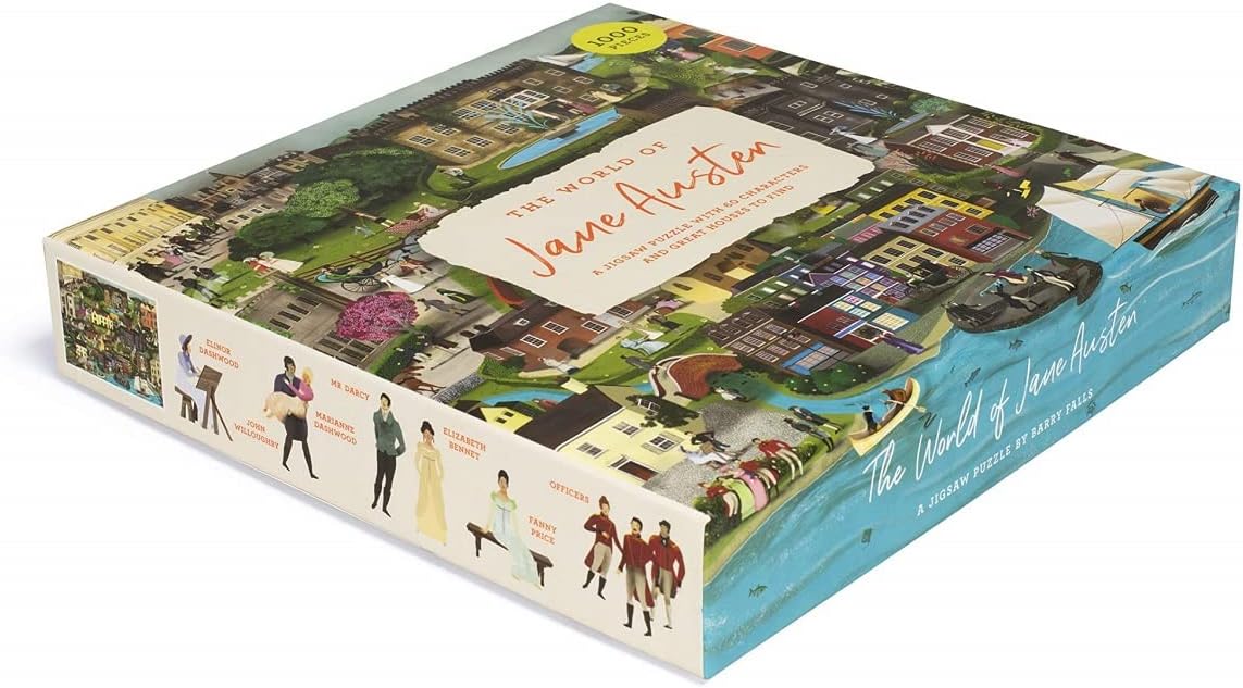 Jane Austen világa Laurence King 1000 darabos kirakó puzzle (LK - 9781786279118) - puzzlegarden