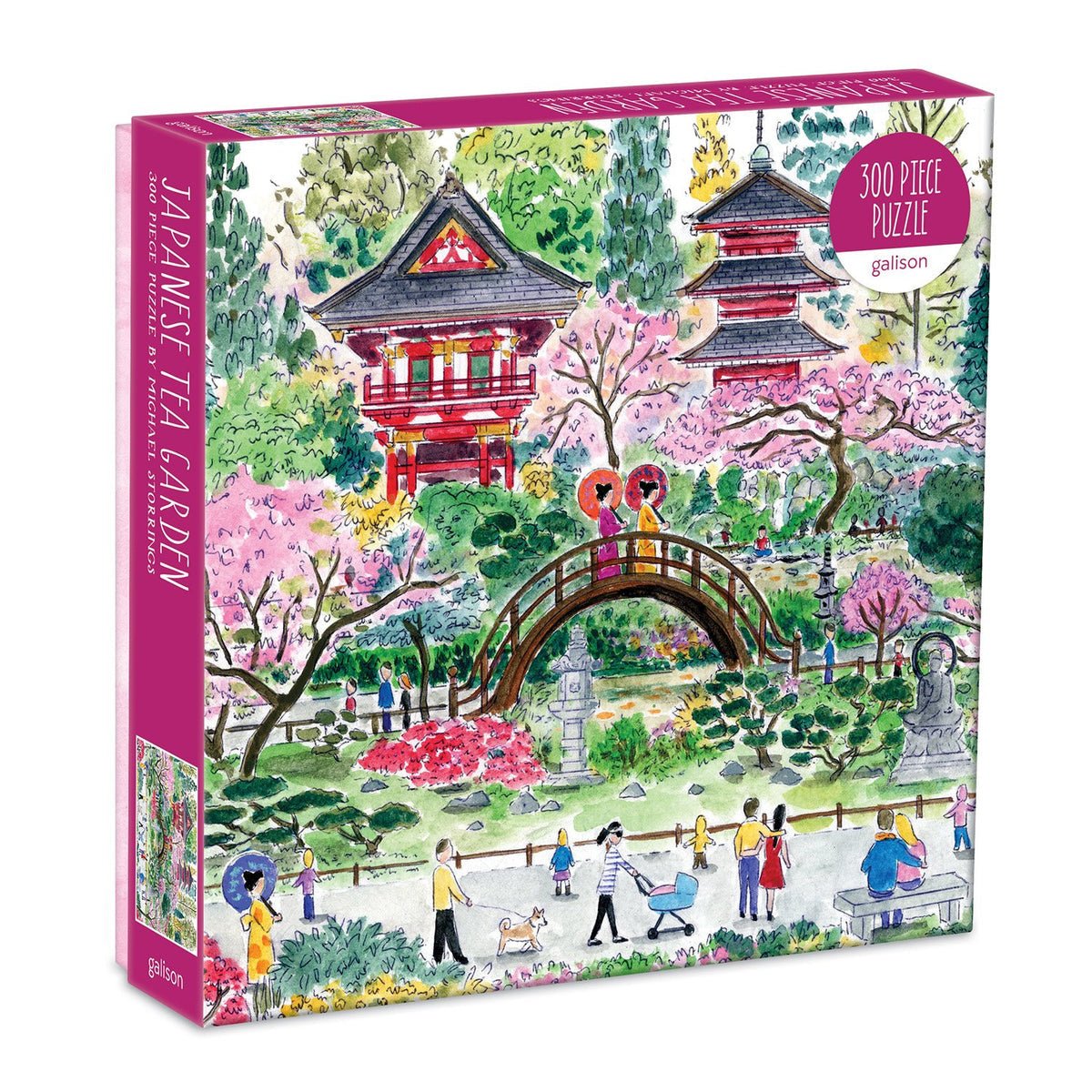 Japán tea kert Galison 300 darabos kirakó puzzle (GA - M052520L) - puzzlegarden