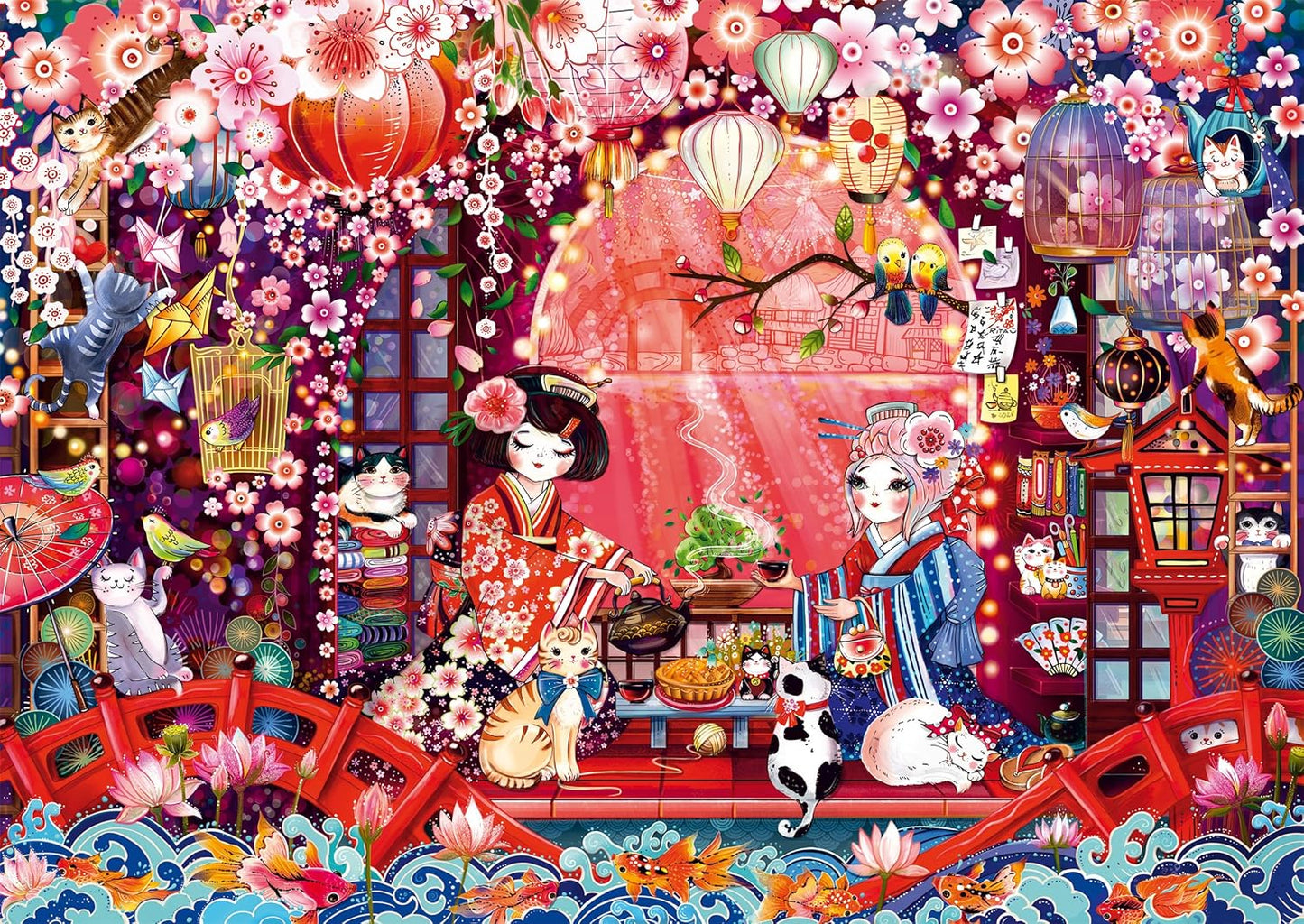 Japán teaszertartás Schmidt Spiele 500 darabos kirakó puzzle (SCH - 59712) - puzzlegarden