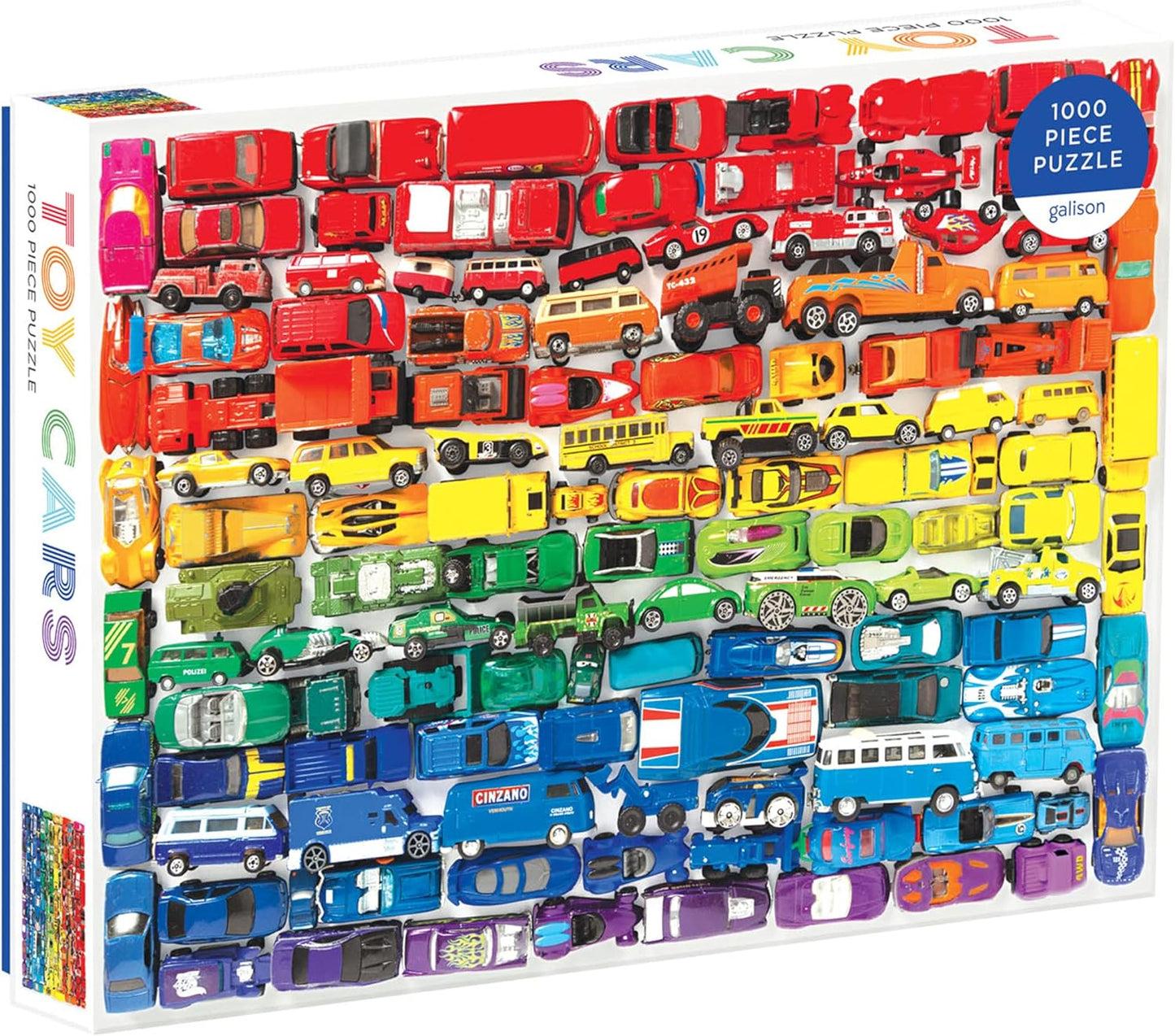 Játék autók Galison 1000 darabos kirakó puzzle (GA - M052520F2) - puzzlegarden