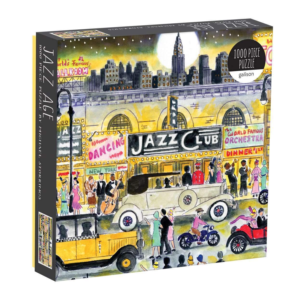 Jazz korszak Galison 1000 darabos kirakó puzzle (GA - 9780735357518) - puzzlegarden