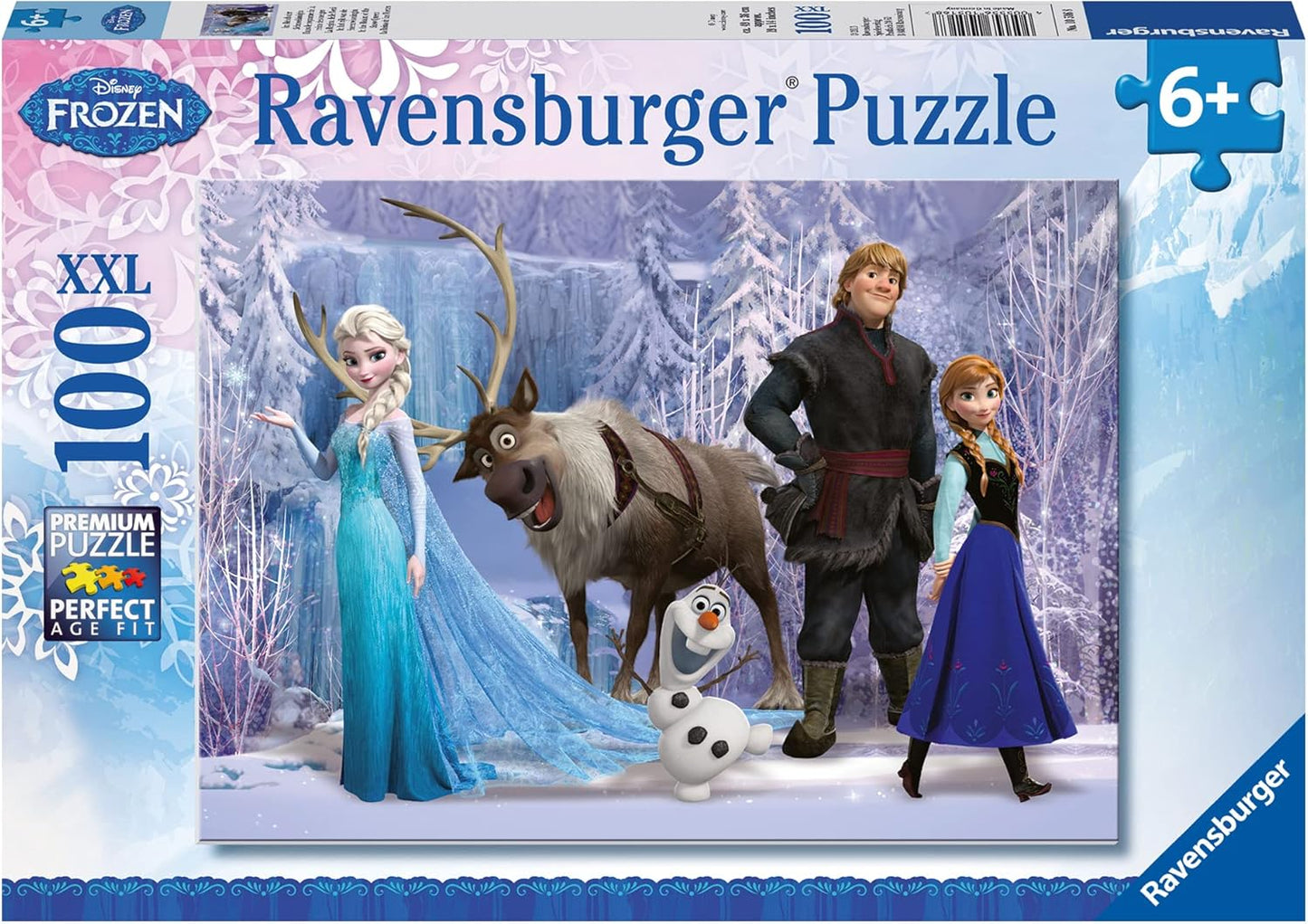 Jégvarázs 2. - A Jégirálynő Birodalma Ravensburger 100 darabos kirakó puzzle (RA - 10516) - puzzlegarden