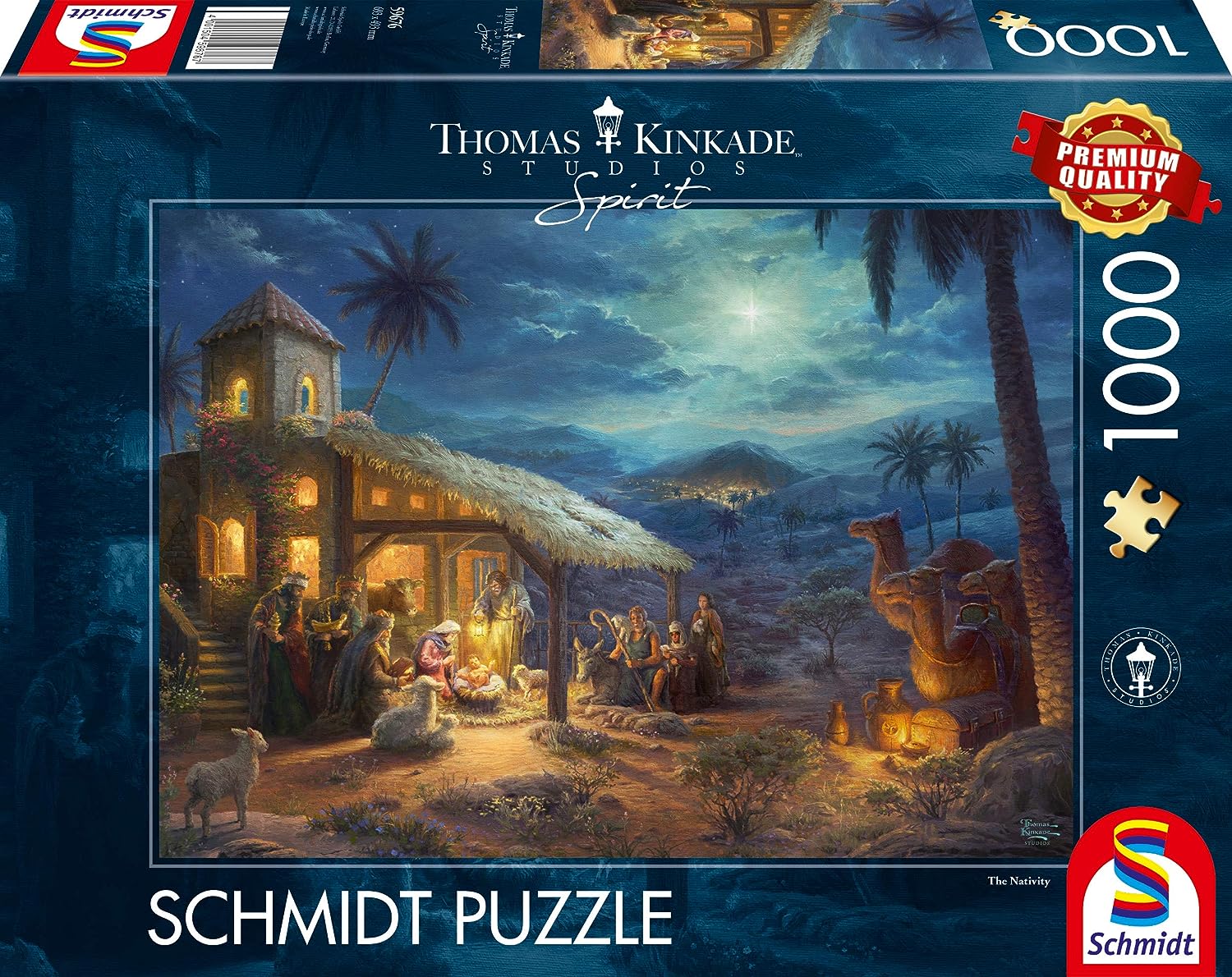 Jézus Születése Schmidt Spiele 1000 darabos kirakó puzzle (SCH - 59676) - puzzlegarden