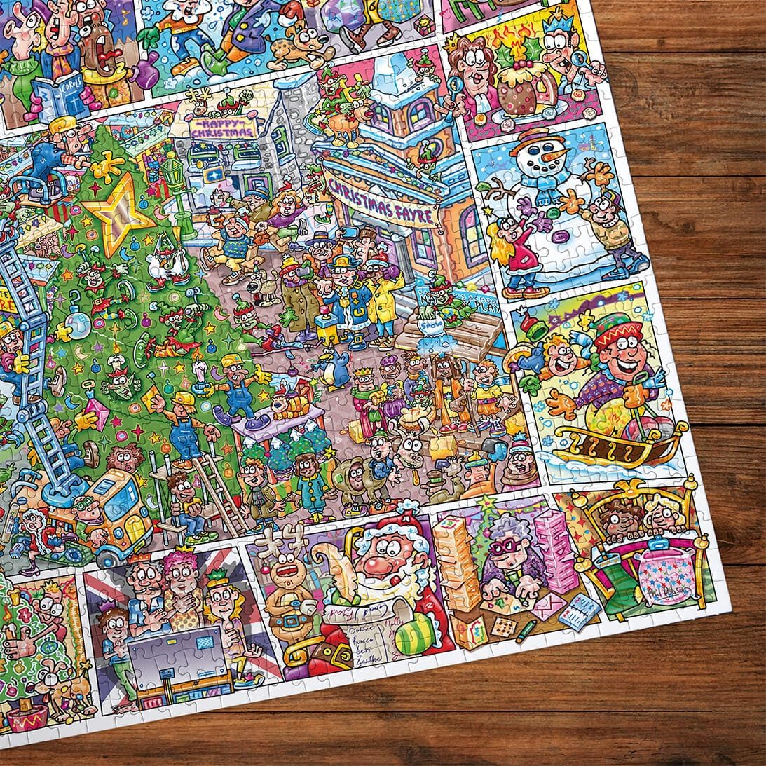 Jokesaws: Karácsonyi bolondozás Gibsons 1000 darabos kirakó puzzle (G - G7166) - puzzlegarden