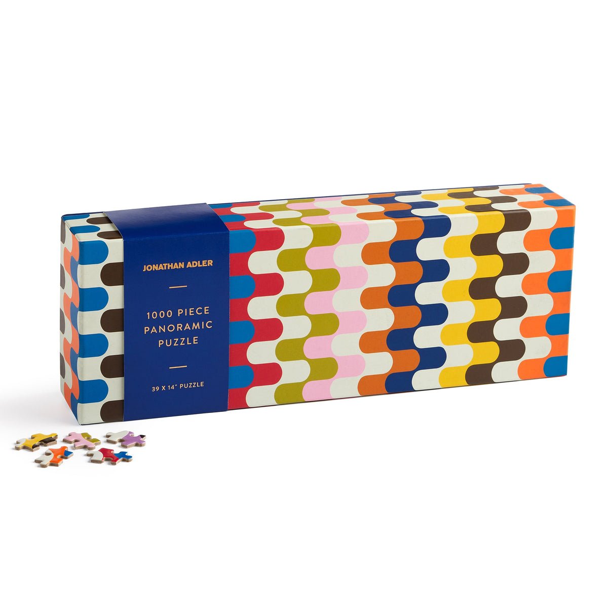 Jonathan Adler - Bargello - panoráma Galison 1000 darabos kirakó puzzle (GA - 9780735374805) - puzzlegarden