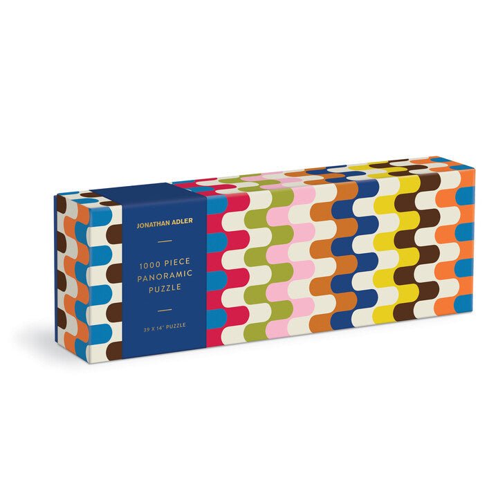 Jonathan Adler - Bargello - panoráma Galison 1000 darabos kirakó puzzle (GA - 9780735374805) - puzzlegarden