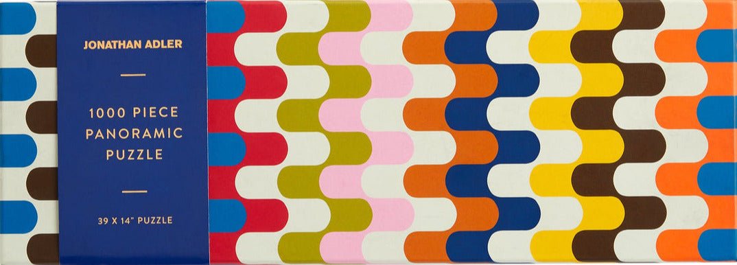 Jonathan Adler - Bargello - panoráma Galison 1000 darabos kirakó puzzle (GA - 9780735374805) - puzzlegarden