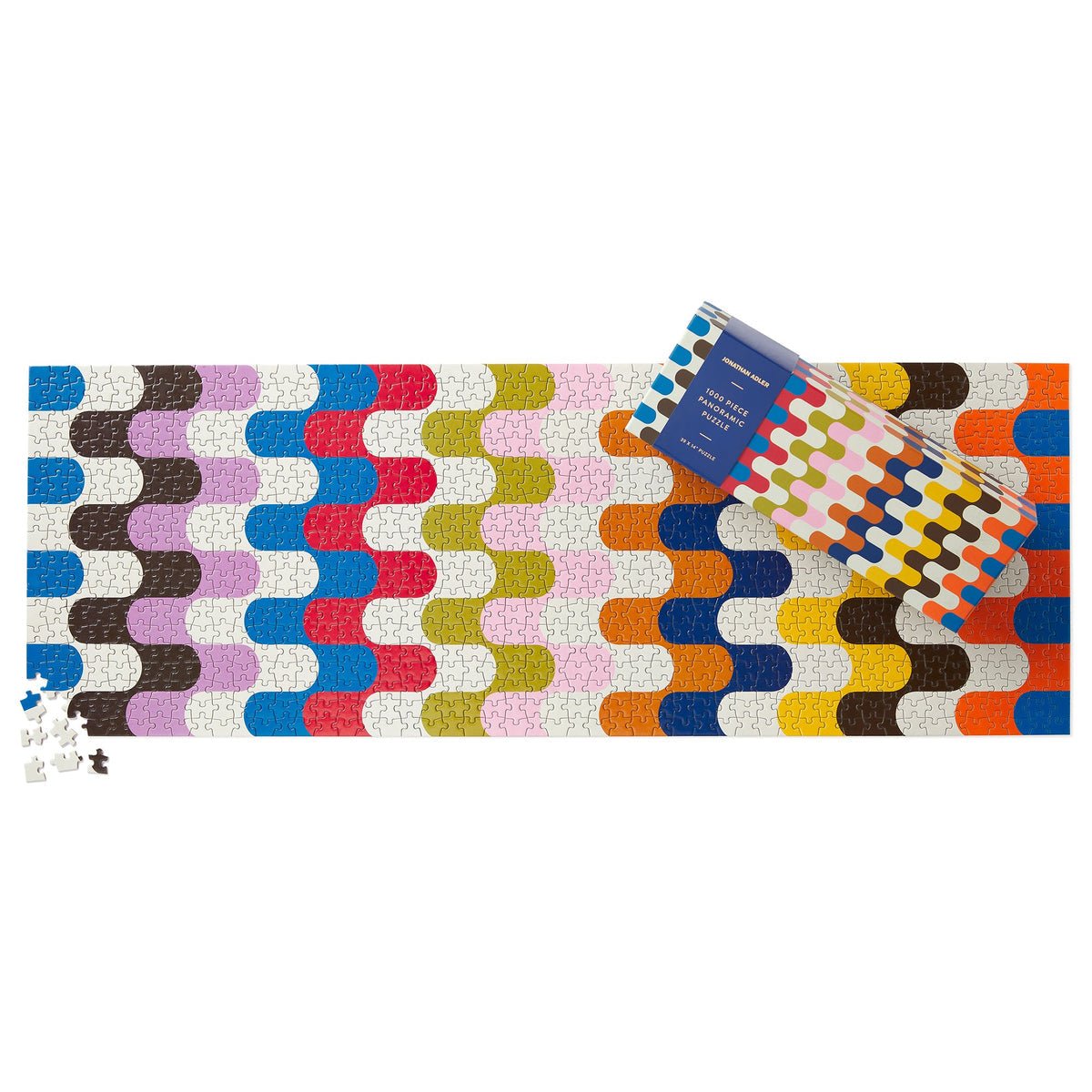 Jonathan Adler - Bargello - panoráma Galison 1000 darabos kirakó puzzle (GA - 9780735374805) - puzzlegarden