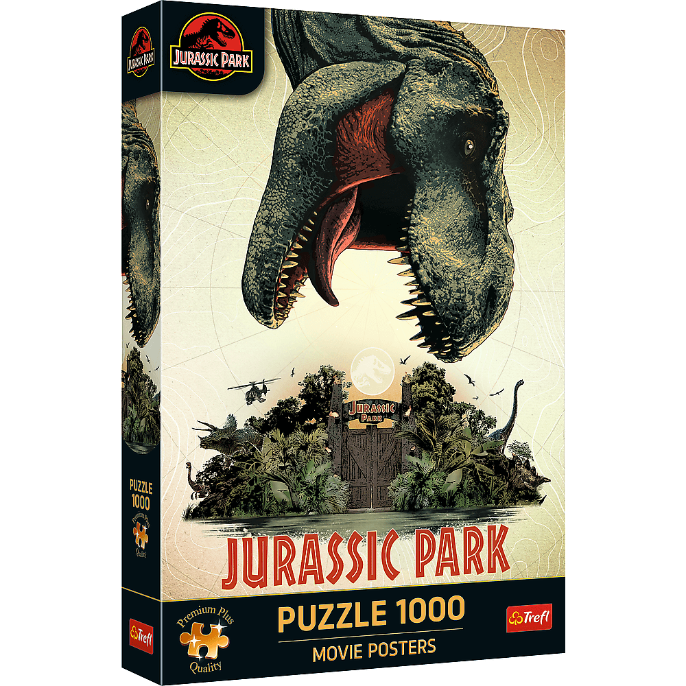 Jurassic Park Trefl 1000 darabos kirakó puzzle (TR - 10883) - puzzlegarden