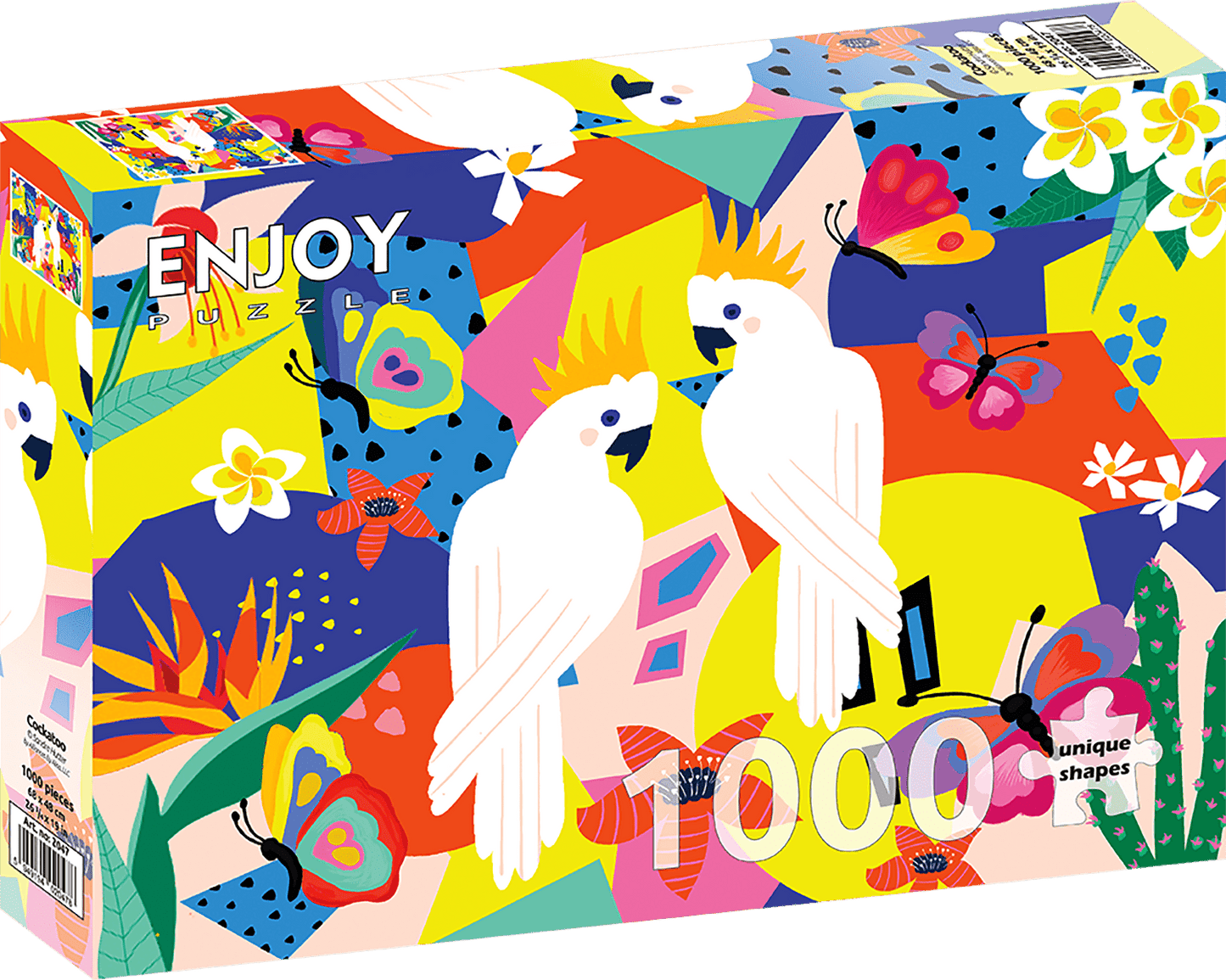Kakadu Enjoy 1000 darabos kirakó puzzle (EN - 2047) - puzzlegarden