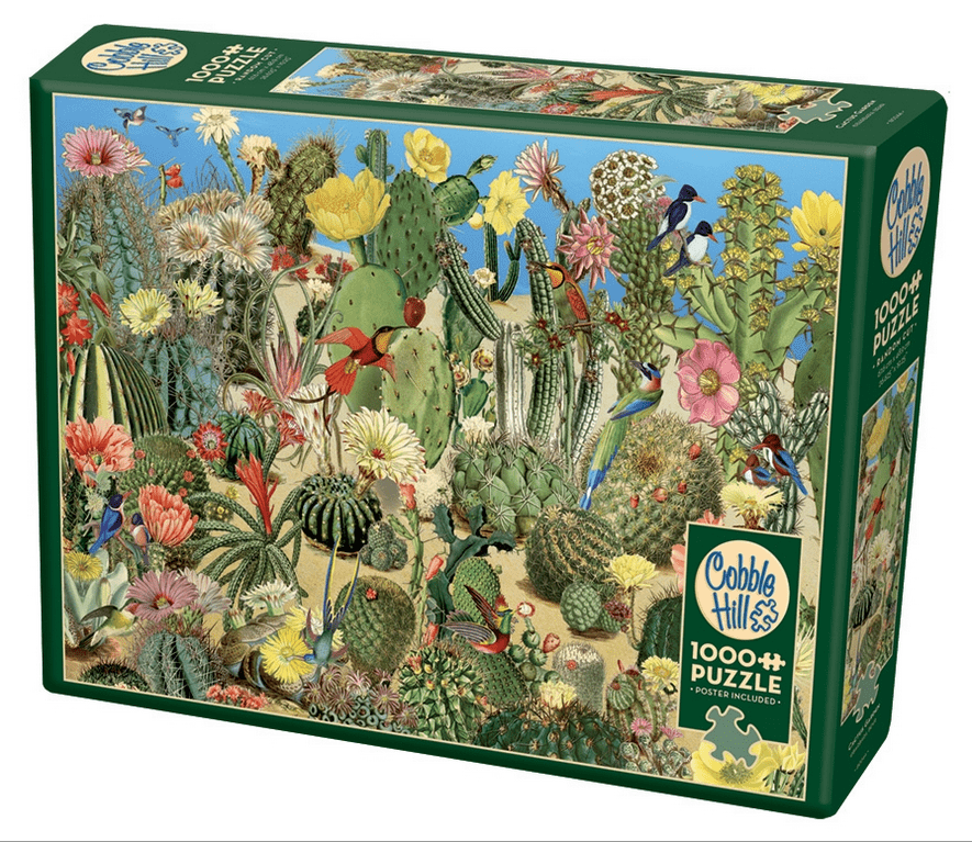 Kaktuszkert Cobble Hill 1000 darabos kirakó puzzle (CH - 40086) - puzzlegarden