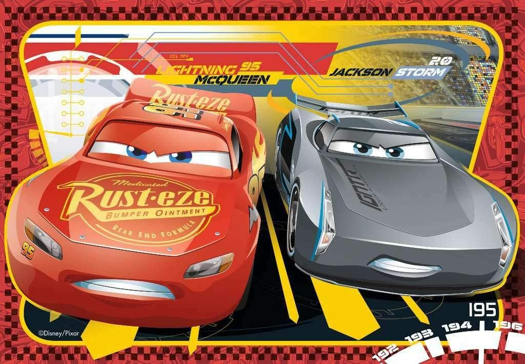 Kalandok Villám McQueen - nel - 2x24 Ravensburger 24 darabos kirakó puzzle (RA - 07816) - puzzlegarden