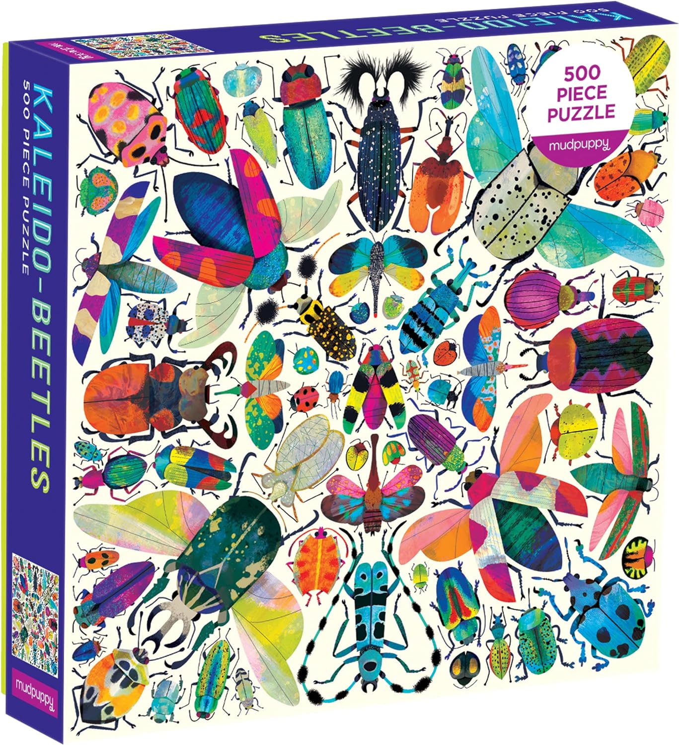 Kaleidoszkóp Bogarak Galison 500 darabos kirakó puzzle (GA - M030921Q) - puzzlegarden