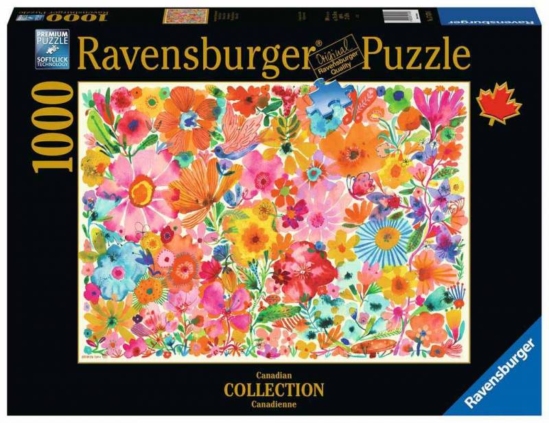 Kanadai Kollekció - Virágzó Szépségek Ravensburger 1000 darabos kirakó puzzle (RA - 17470) - puzzlegarden