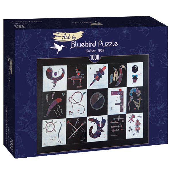 Kandinsky - Quinze Bluebird 1000 darabos kirakó puzzle (BB - 60109) - puzzlegarden