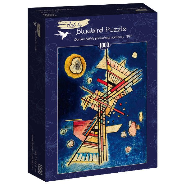 Kandinsky - Sötét hideg Bluebird 1000 darabos kirakó puzzle (BB - 60131) - puzzlegarden