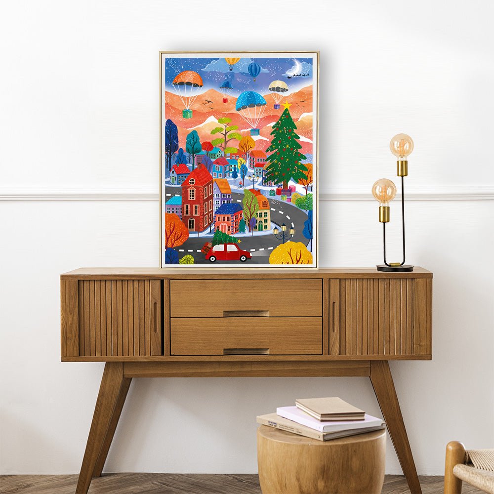 Karácsony éjszaka Pieces & Peace 1500 darabos kirakó puzzle (PaP - 0139) - puzzlegarden