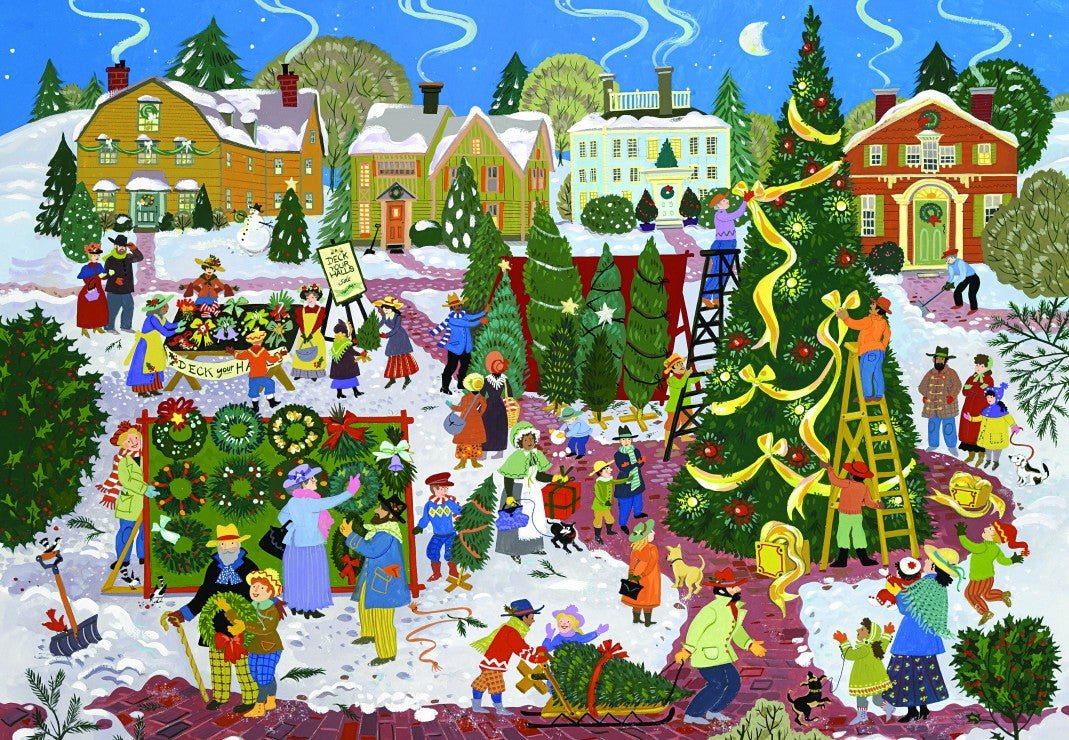 Karácsonyfa fesztivál Alipson 1000 darabos kirakó puzzle (AL - 50118) - puzzlegarden