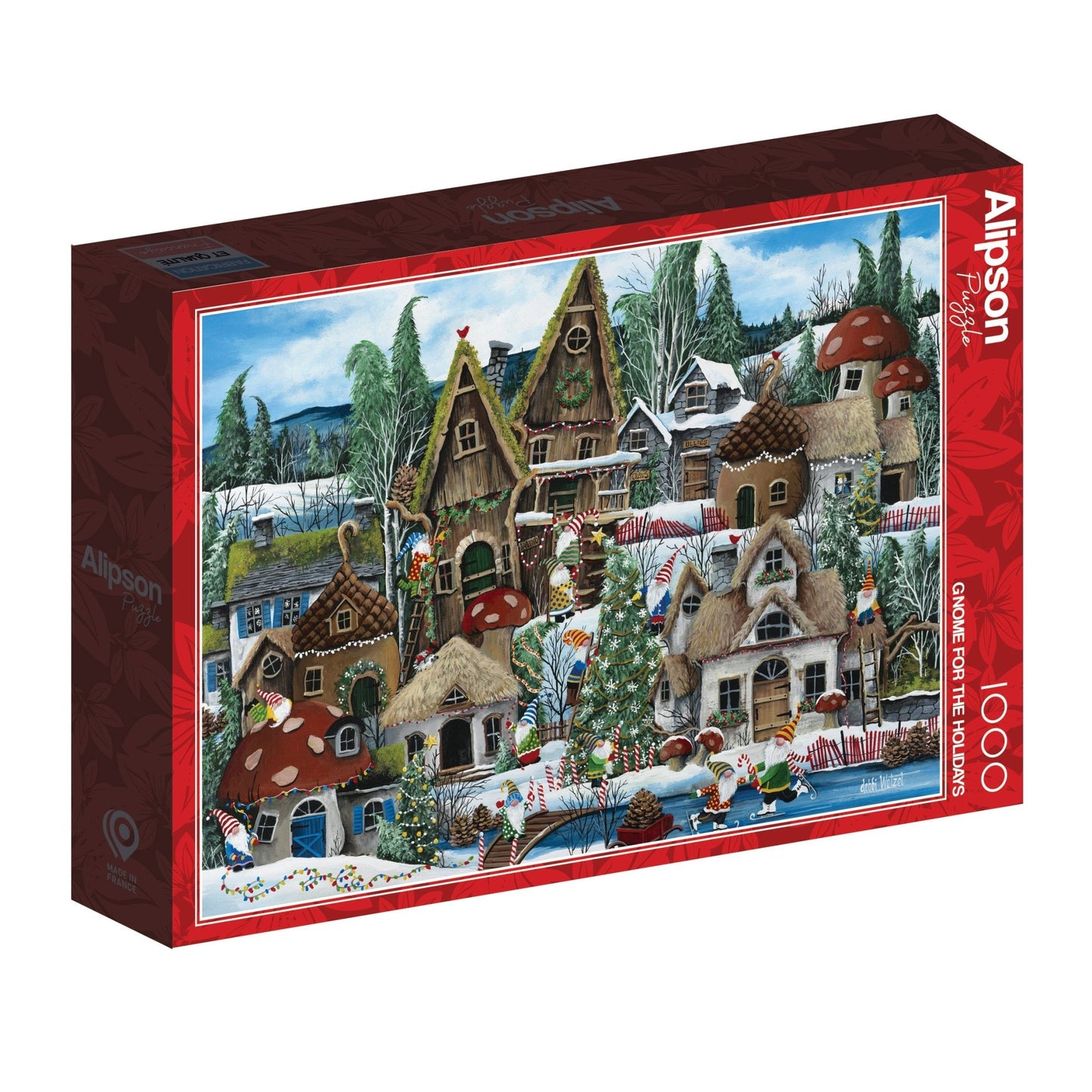 Karácsonyi törpe Alipson 1000 darabos kirakó puzzle (AL - 50059) - puzzlegarden