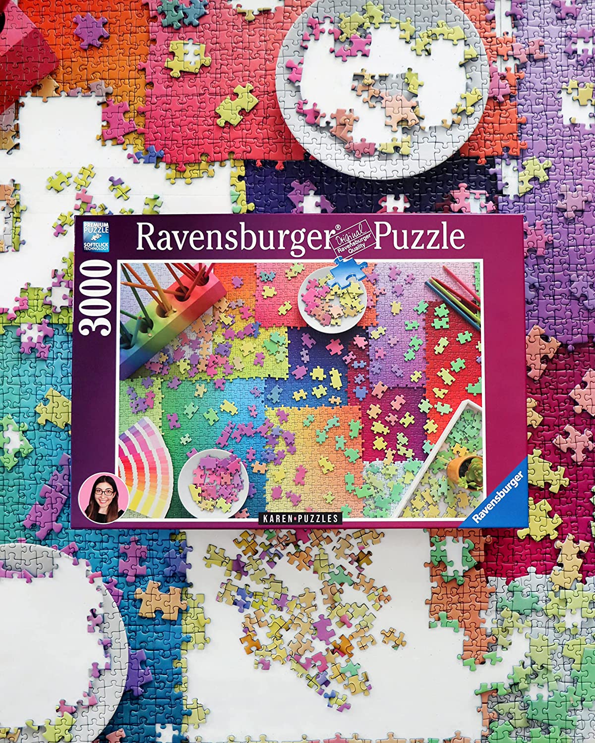 Karen Puzzles Collection - Puzzles on Puzzles Ravensburger 3000 darabos kirakó puzzle (RA - 17471) - puzzlegarden