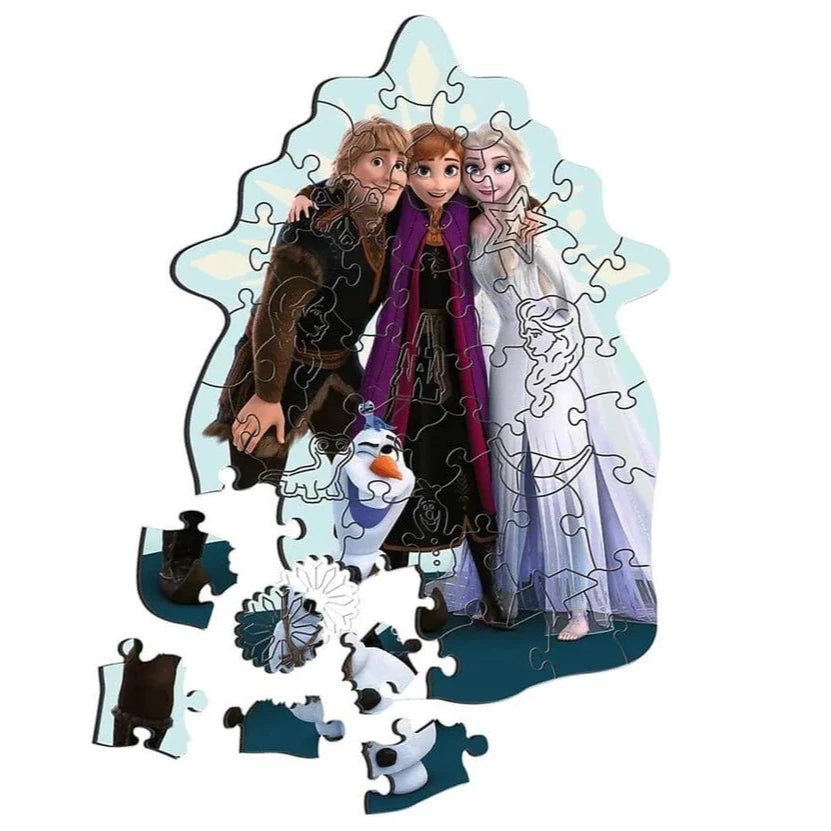 Kedvenc Jégvarázs - Fa kirakó Trefl Wood Craft 50 darabos kirakó puzzle (TR - 20283) - puzzlegarden