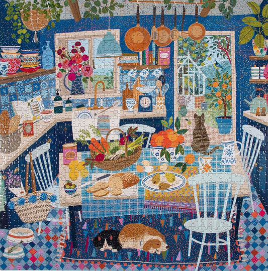 Kék Konyha Eeboo 1000 darabos kirakó puzzle (EB - PZTBUK) - puzzlegarden