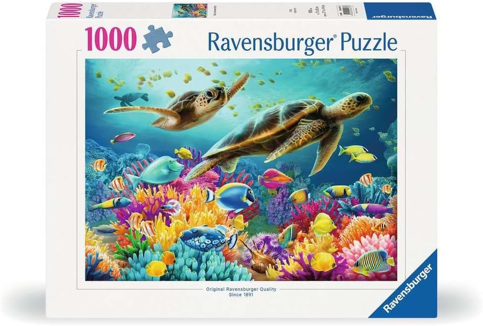 Kék víz alatti világ Ravensburger 1000 darabos kirakó puzzle (RA - 12000577) - puzzlegarden