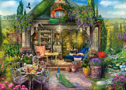 Kerti fĂ©szer a szĆlĆhegyen Schmidt Spiele 1000 darabos kirakĂł puzzle (SCH - 59794) - puzzlegarden