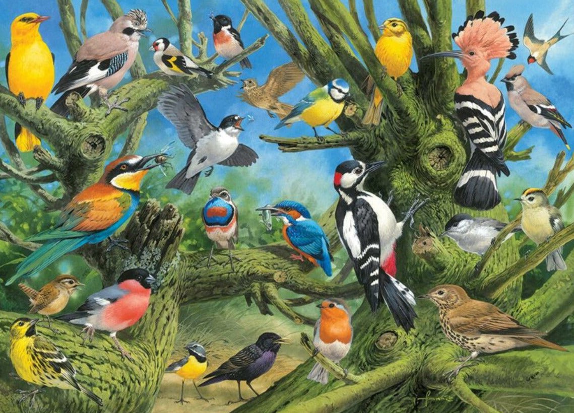 Kerti Madarak EuroGraphics 1000 darabos kirakó puzzle (EUR - 6000 - 0967) - puzzlegarden