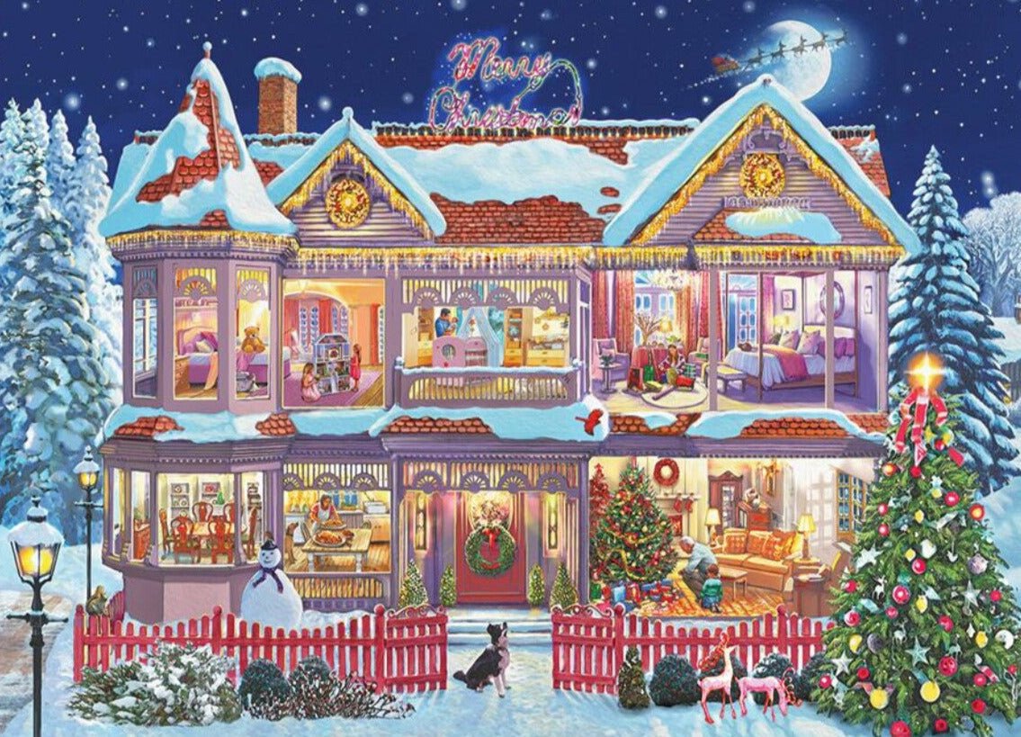 Készülődés az Ünnepre EuroGraphics 1000 darabos kirakó puzzle (EUR - 6000 - 0973) - puzzlegarden