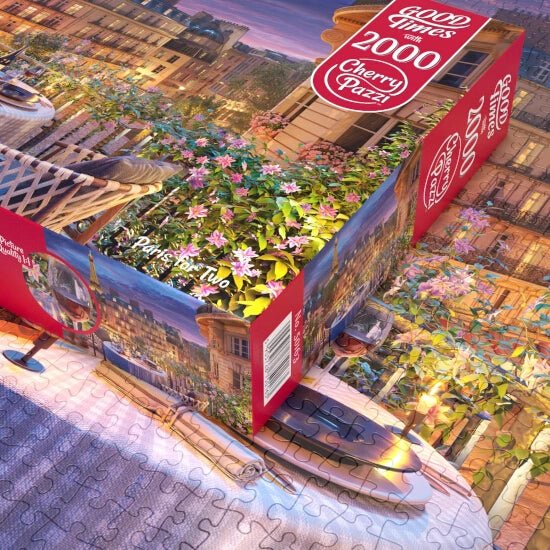 Ketten Párizsban Cherry Pazzi 2000 darabos kirakó puzzle (CP - 50163 5903728750163) - puzzlegarden