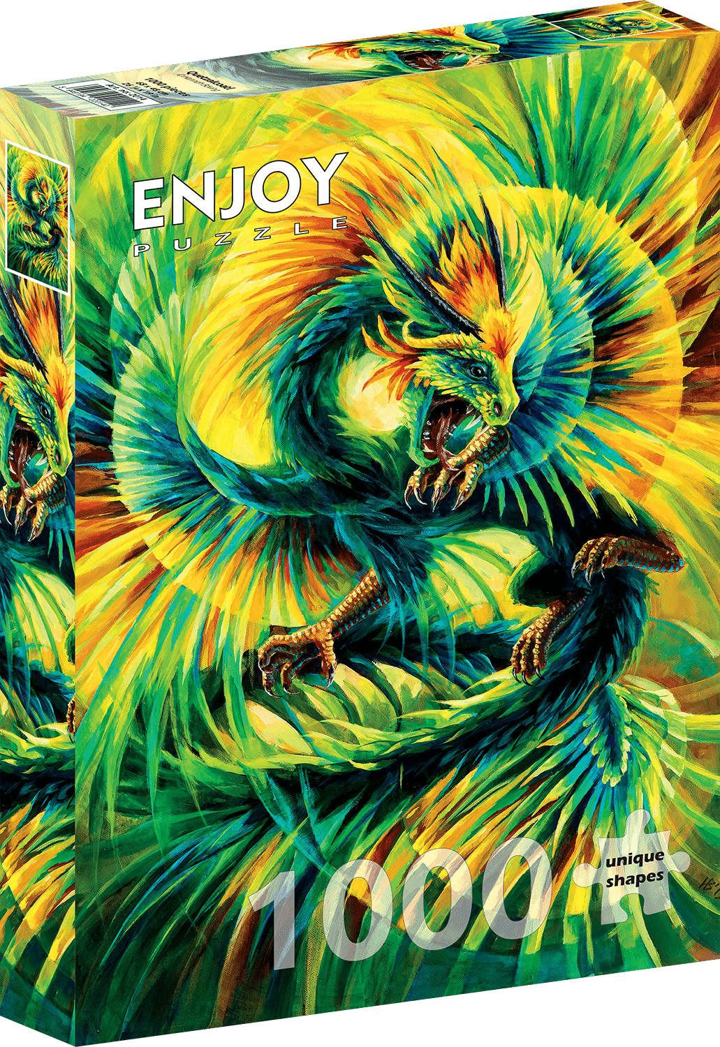Ketzalkóatl, a Tollaskígyó Enjoy 1000 darabos kirakó puzzle (EN - 2014) - puzzlegarden