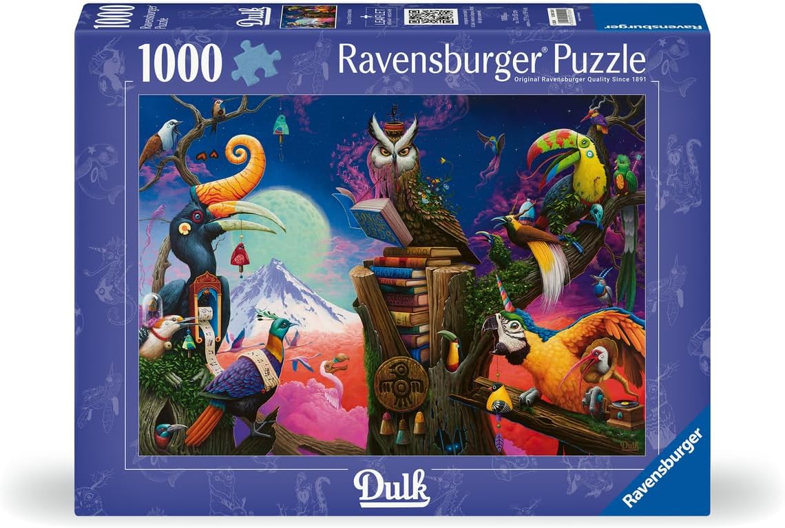 Kihalt Madarak Dala Ravensburger 1000 darabos kirakó puzzle (RA - 12001024) - puzzlegarden