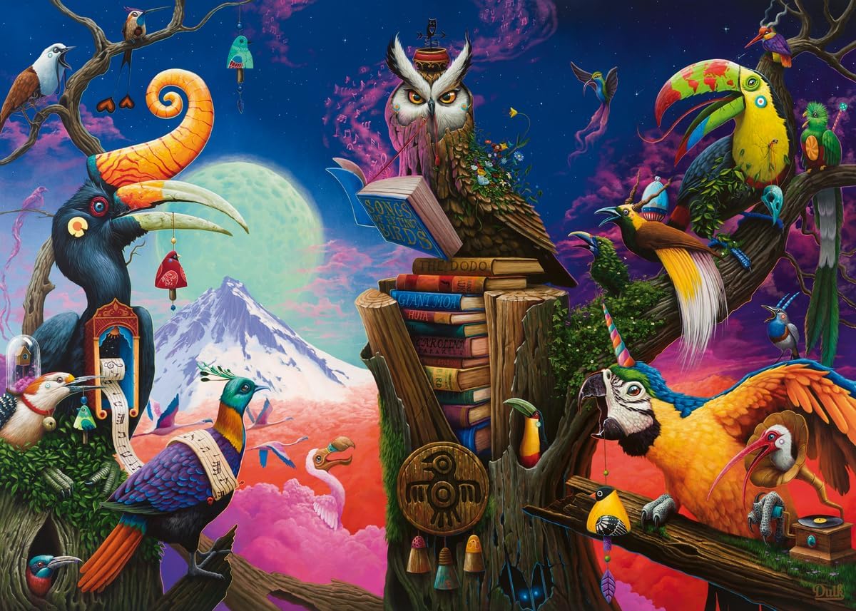 Kihalt Madarak Dala Ravensburger 1000 darabos kirakó puzzle (RA - 12001024) - puzzlegarden