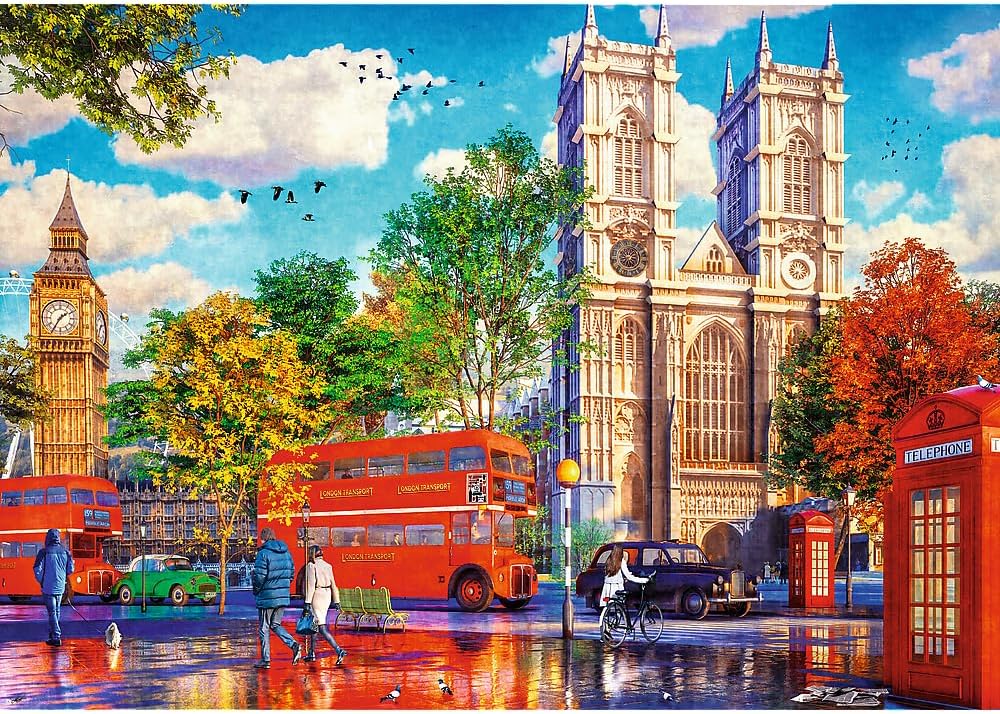 Kilátás Londonra Trefl 1000 darabos kirakó puzzle (TR - 10805) - puzzlegarden