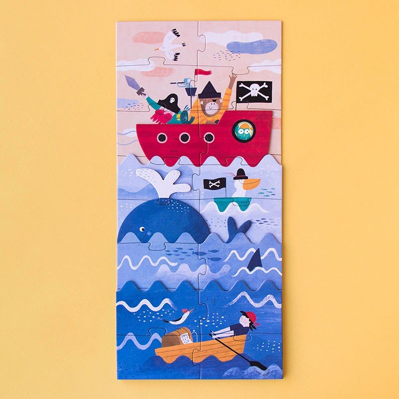 Kincsvadászat Londji 40 darabos kirakó puzzle (LN - PZ559U) - puzzlegarden