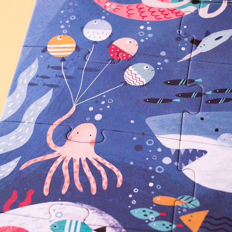 Kincsvadászat Londji 40 darabos kirakó puzzle (LN - PZ559U) - puzzlegarden