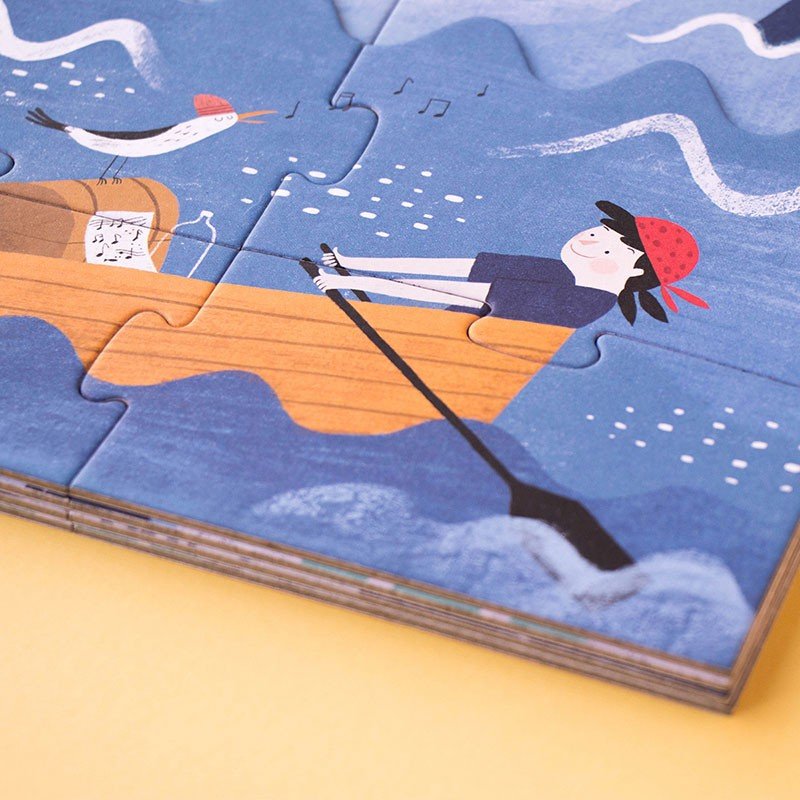 Kincsvadászat Londji 40 darabos kirakó puzzle (LN - PZ559U) - puzzlegarden