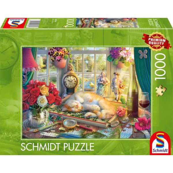 Kirakózás a Macskával Schmidt Spiele 1000 darabos kirakó puzzle (SCH - 59789) - puzzlegarden