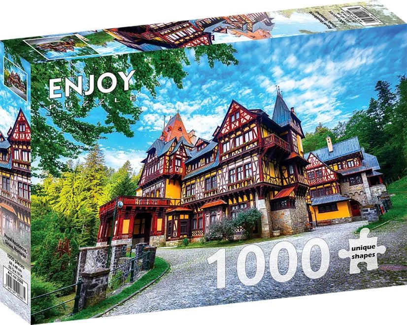 Királyi kastély, Szinaja, Románia Enjoy 1000 darabos kirakó puzzle (EN - 2088) - puzzlegarden